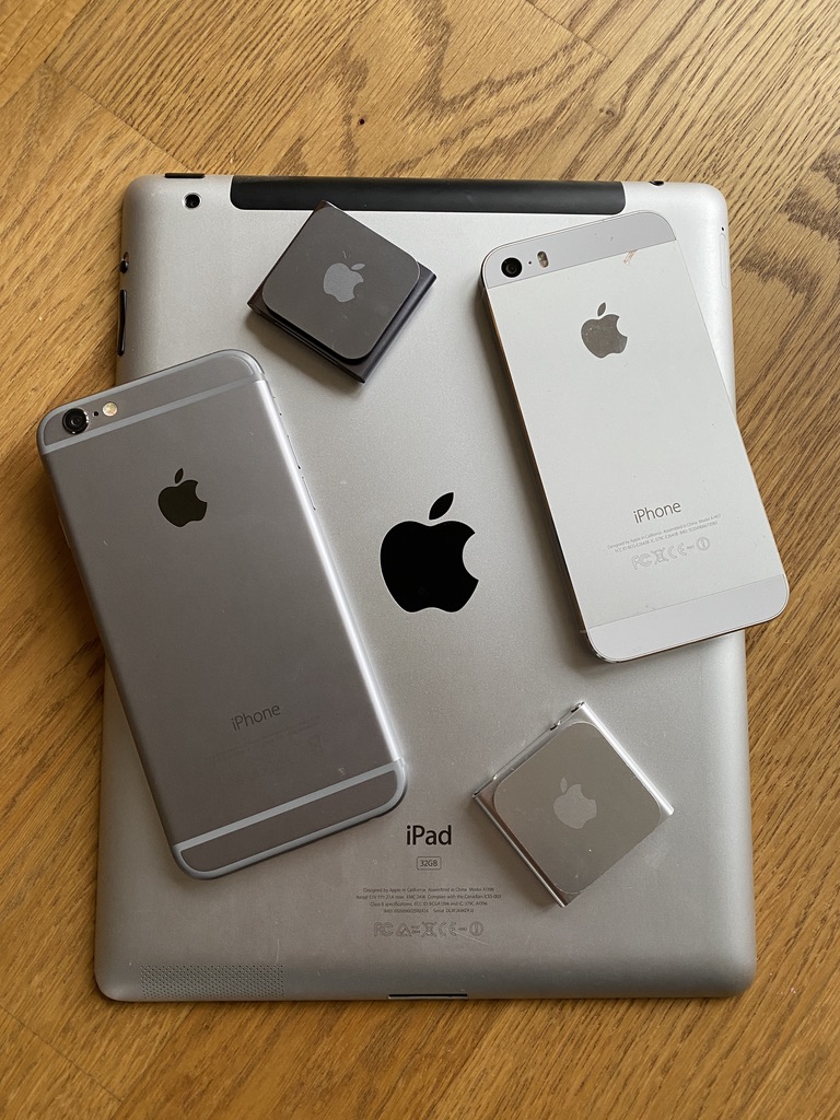 Previous Apple Devices